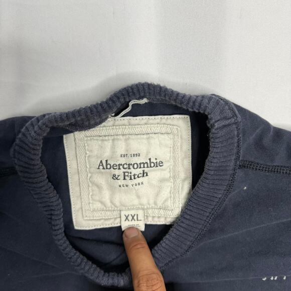 Abercrombie & Fitch Long Sleeve V-Neck Shirt Size XXL - Picture 2 of 4